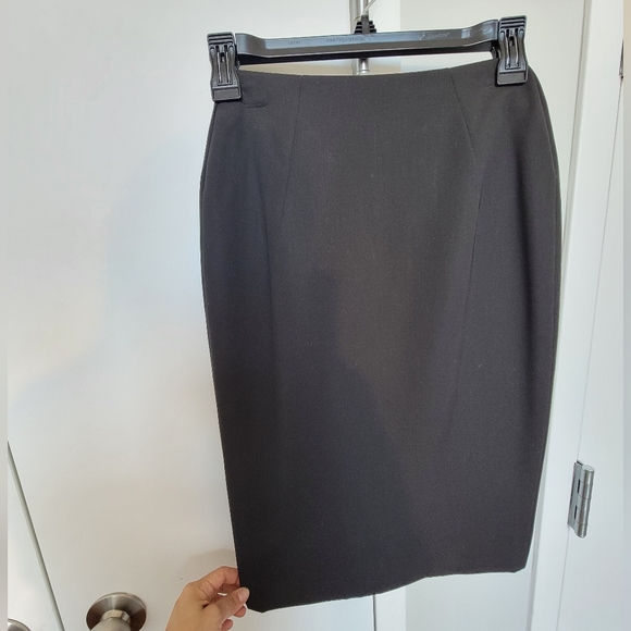 Pre-owned BOSS Women Pencil Skirt, Size 0, Black - Picture 1 of 13